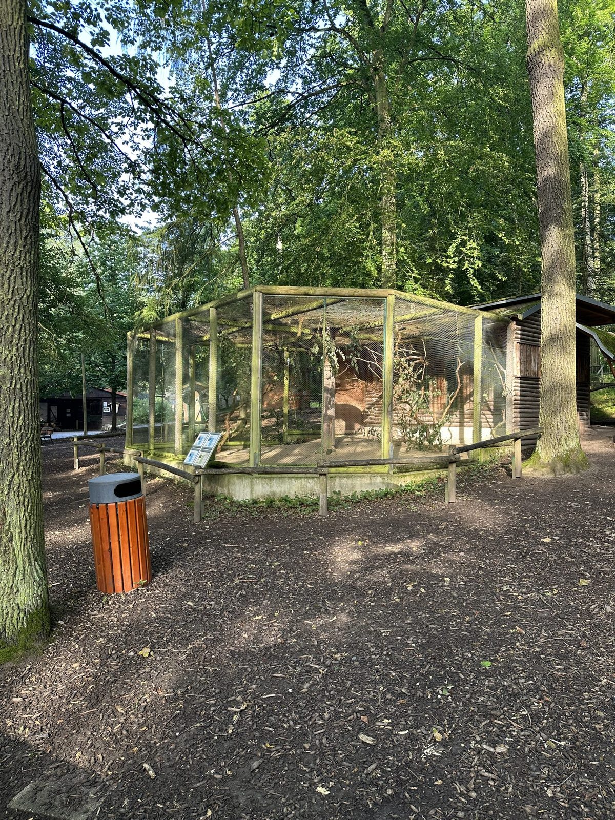 Neue Vogelanlage im Tierpark Gera